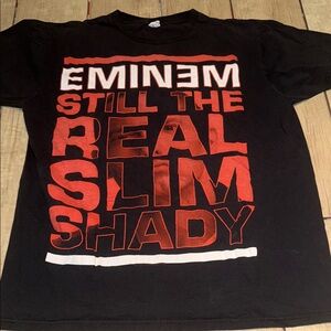 Eminem the real slim shady men’s large shirt